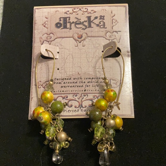OTreska pierced earrings - Picture 1 of 2